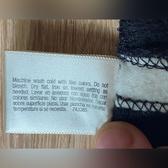 St. John's Bay Striped Fleece Patchwork Scarf - Picture 3 of 3